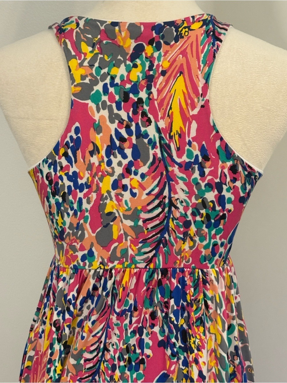 Vibrant Pink Floral-Print Maxi Dress - Picture 7 of 8